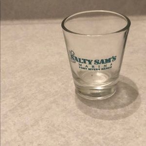 Fort Myers beach shot glass